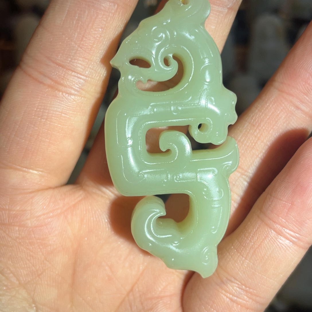 和田玉颈饰未镶嵌