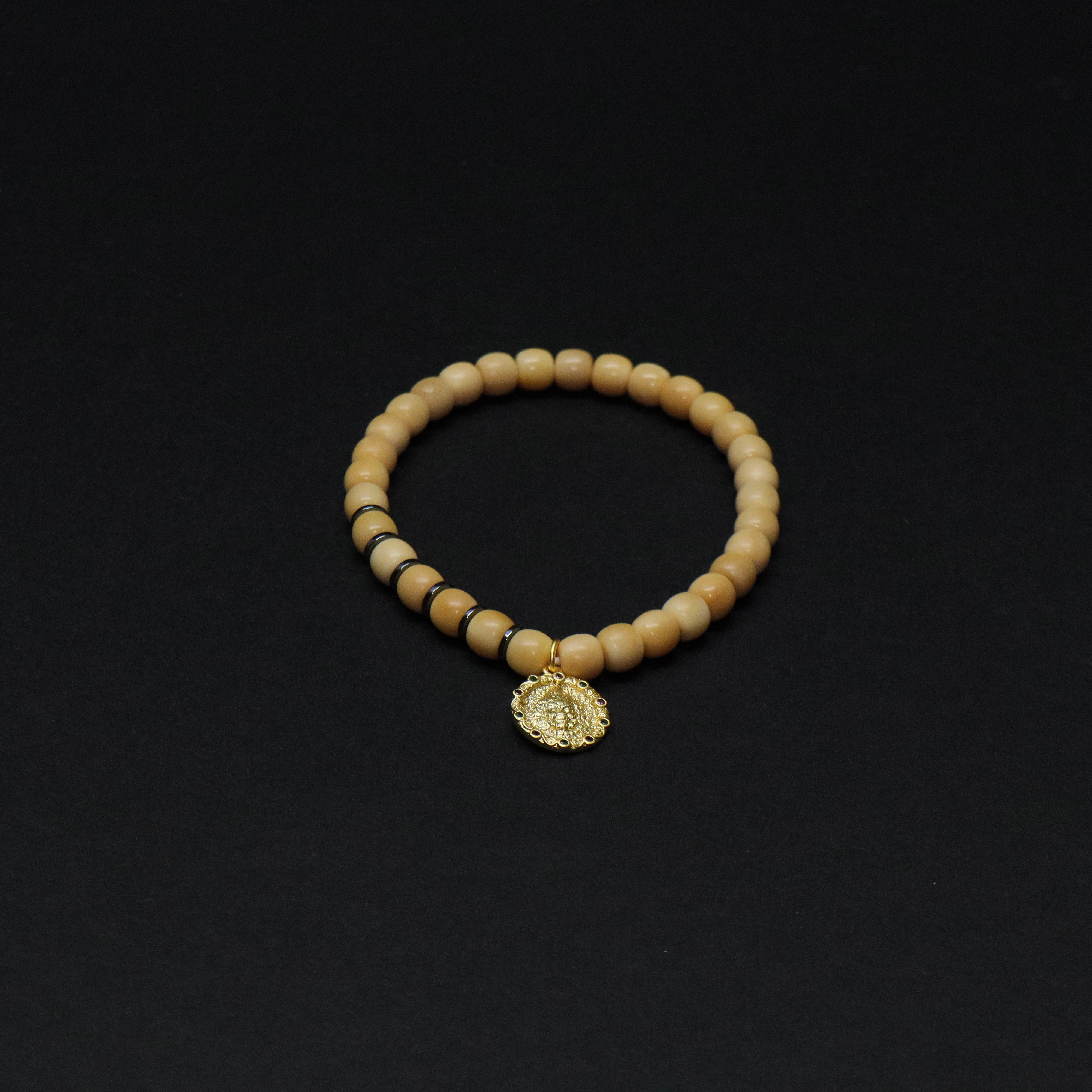 白玉菩提-配饰单圈7mm左右