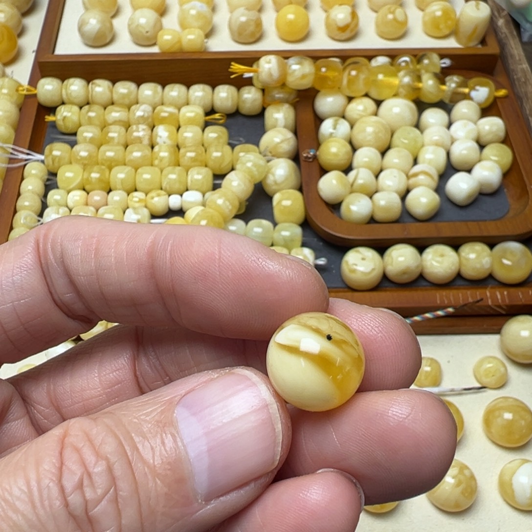 周***周琥珀未镶嵌裸石琥珀蜜蜡