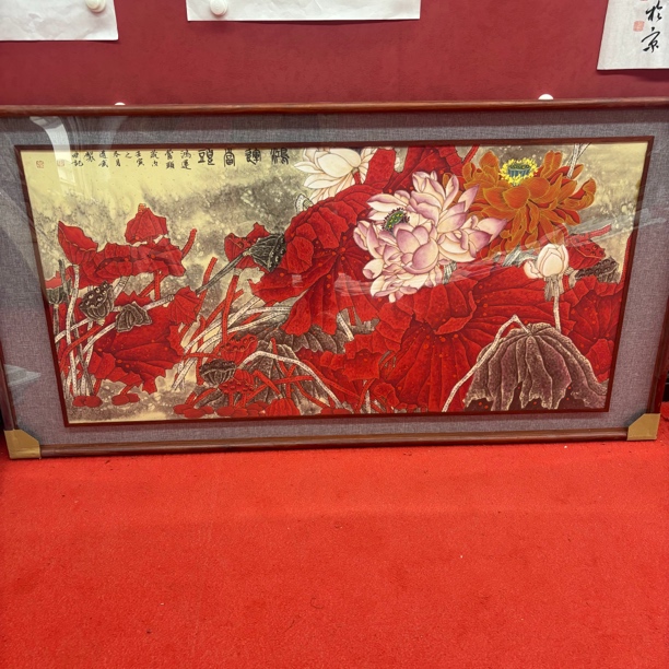 精品花鸟作品八平尺