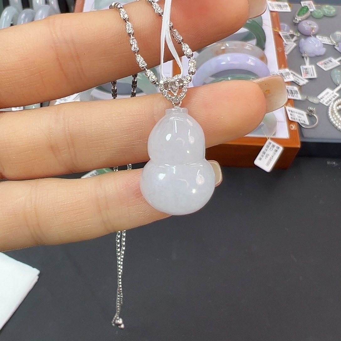 翡翠未镶嵌手镯福禄