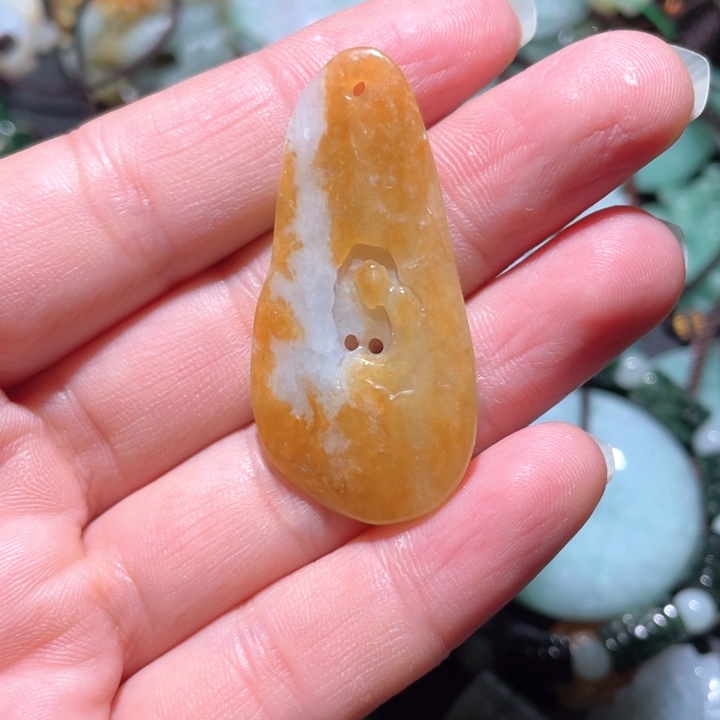 【闪购商品】翡翠颈饰未镶嵌天然翡翠