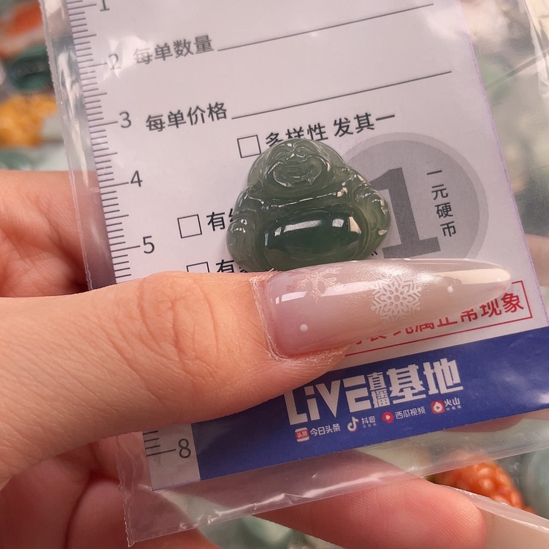 翡翠未镶嵌颈饰Hhh