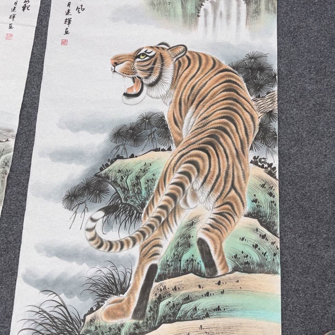 国画我的小伙伴都是