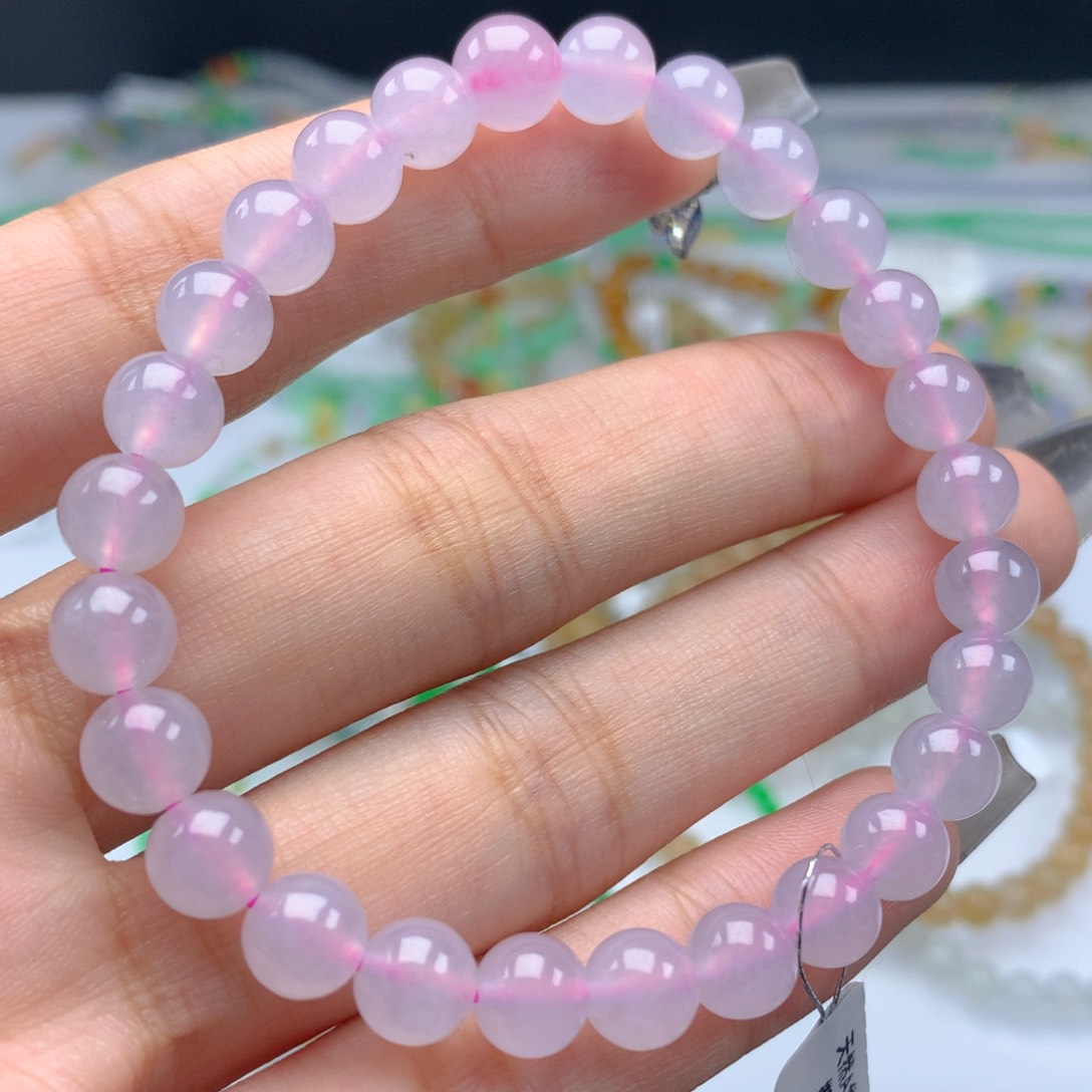 翡翠手链未镶嵌卡