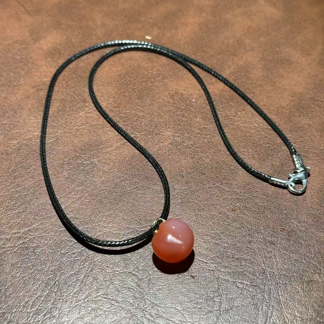 盐源玛瑙项链D031404--多样性发其一