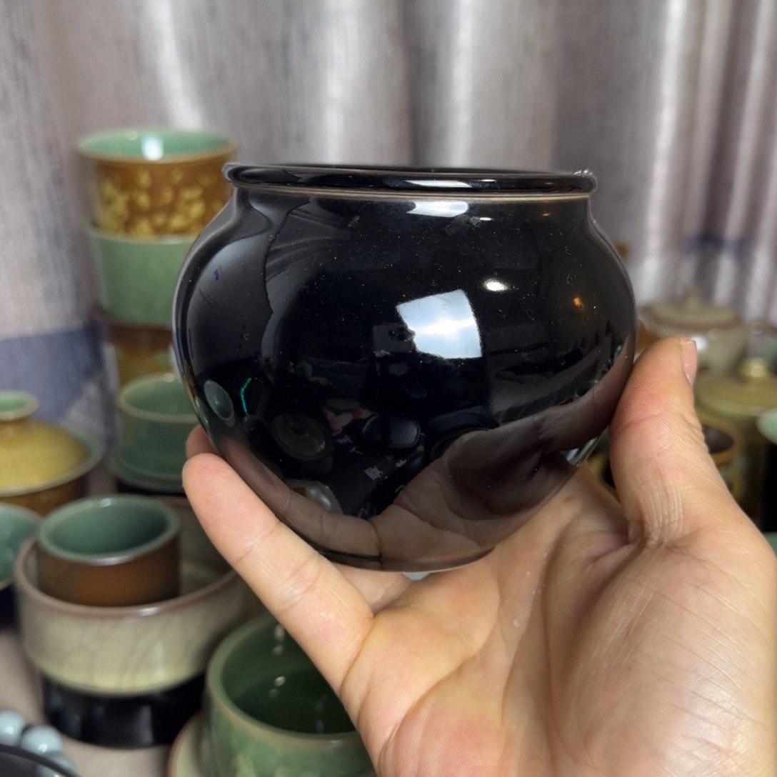 小金茶具青瓷茶具