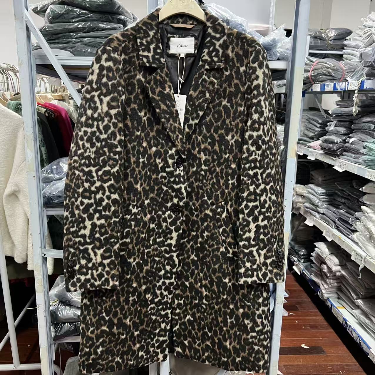 福惜 澳洲单女士大衣 8126