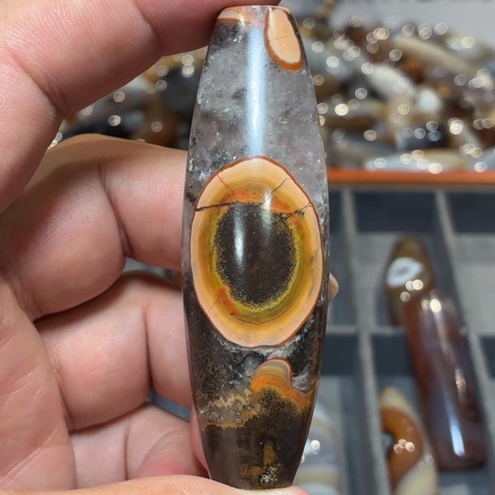 玛瑙/玉髓散珠_HEIMORI 天然天珠