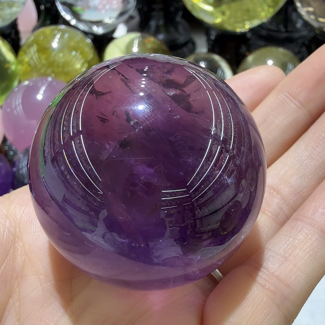 水晶球摆件未镶嵌水晶