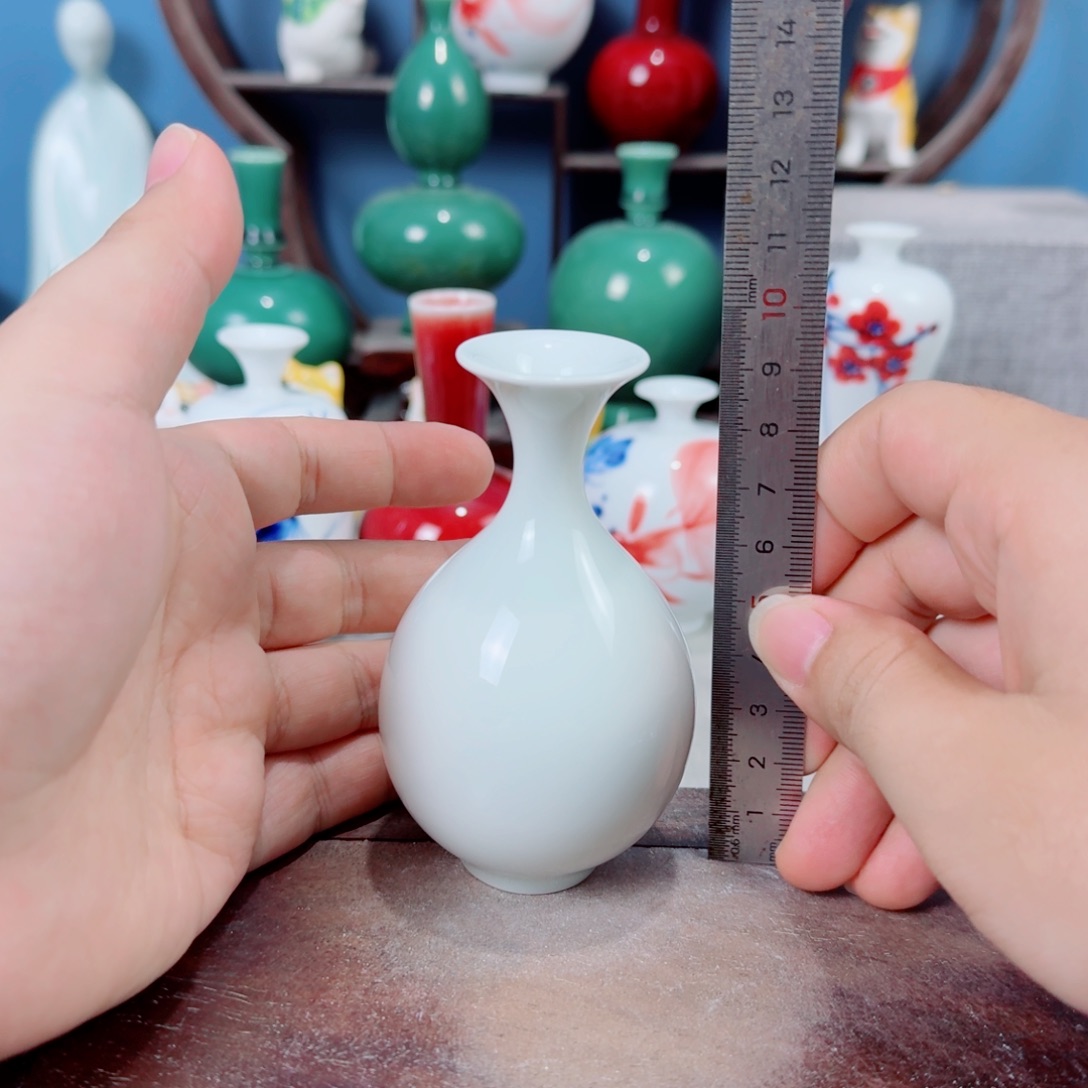 陶瓷手工小花器摆件