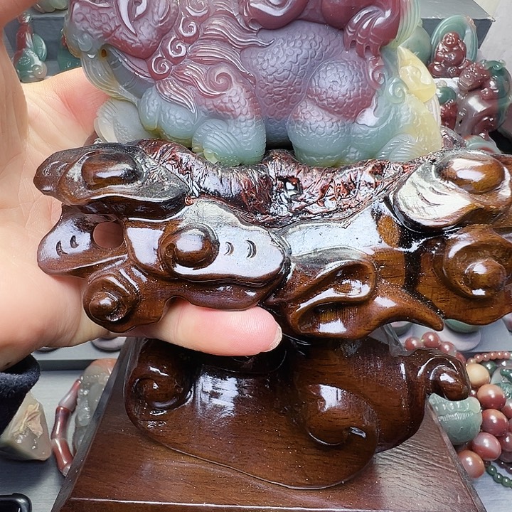 M***明玛瑙/玉髓未镶嵌颈饰