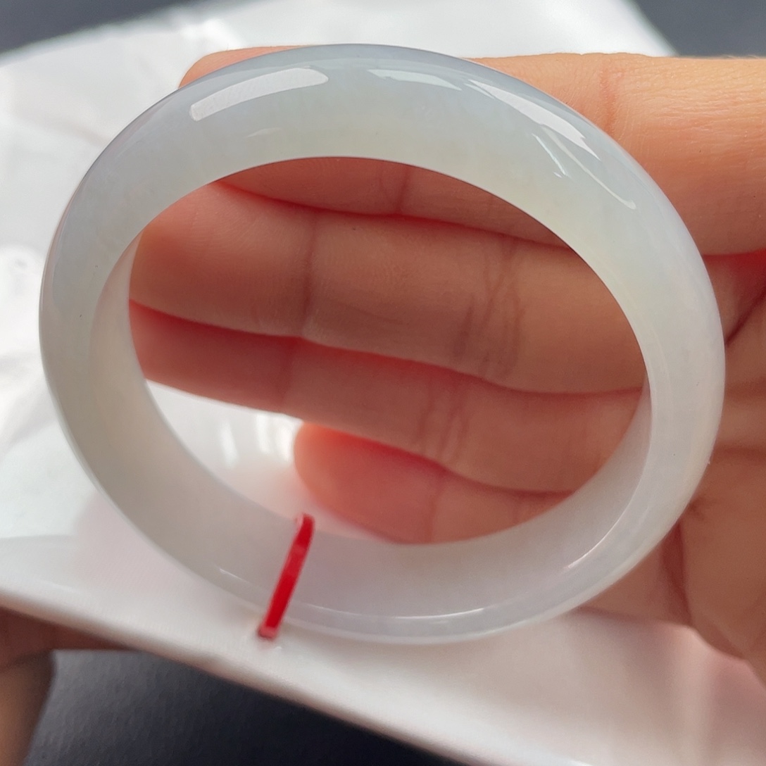 翡翠未镶嵌手镯5051圈