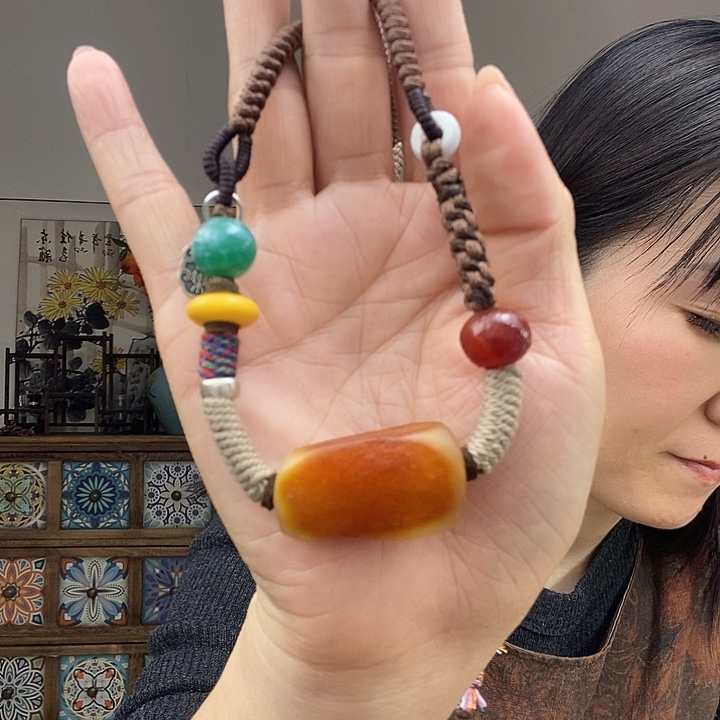 未镶嵌蜜蜡项链ヾ****项链