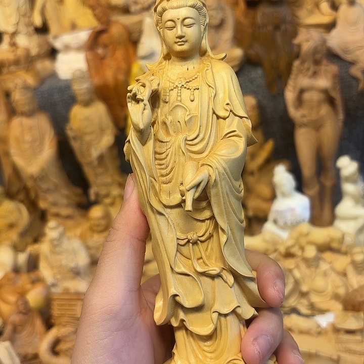 黄杨木黄杨木瑕疵观音