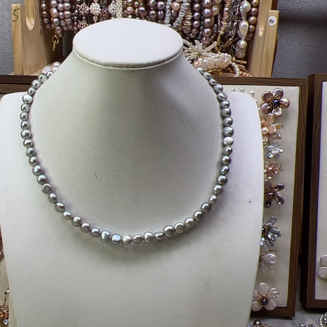 淡水珍珠合金手绳