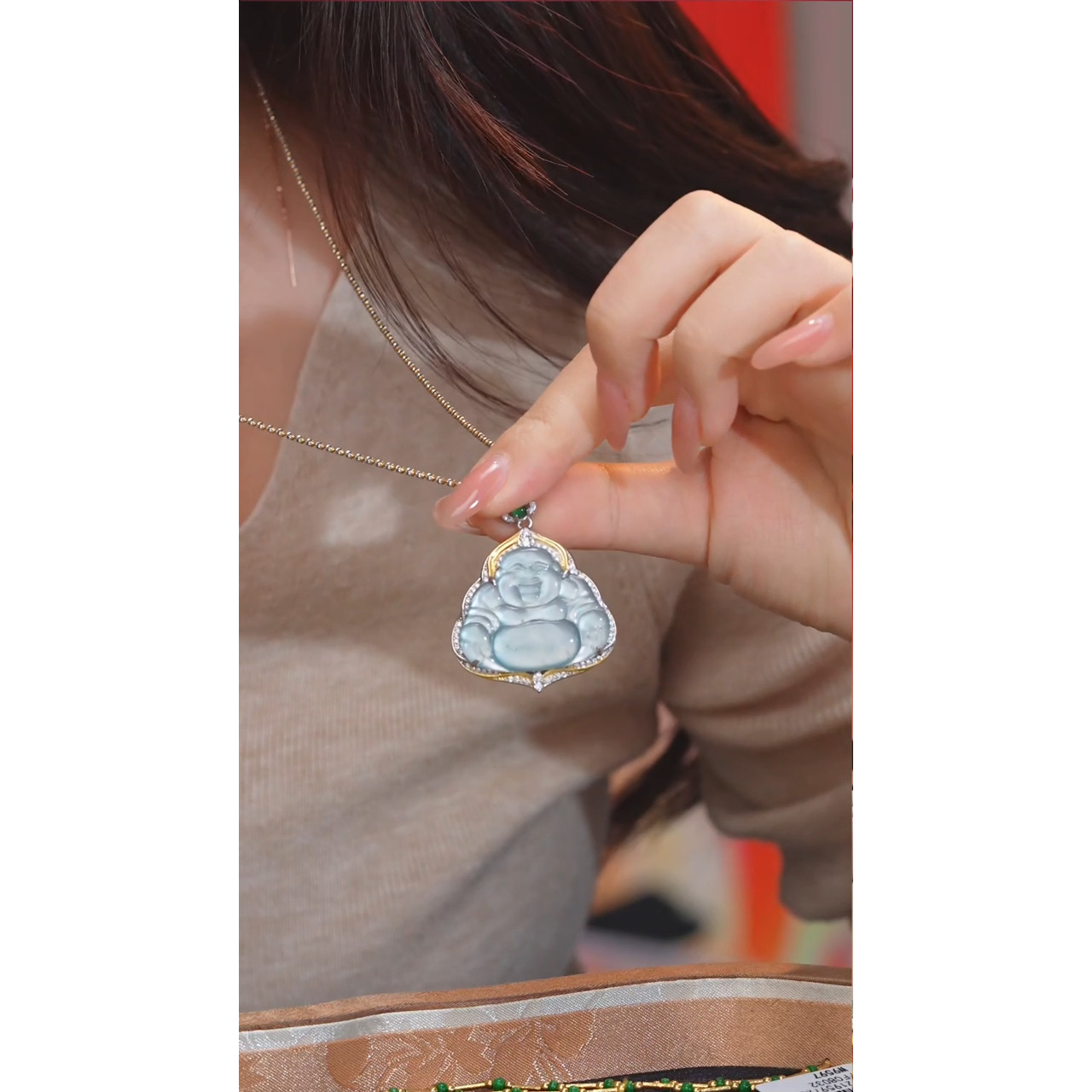 翡翠吊坠(不含链)未镶嵌多样性发@@W9390