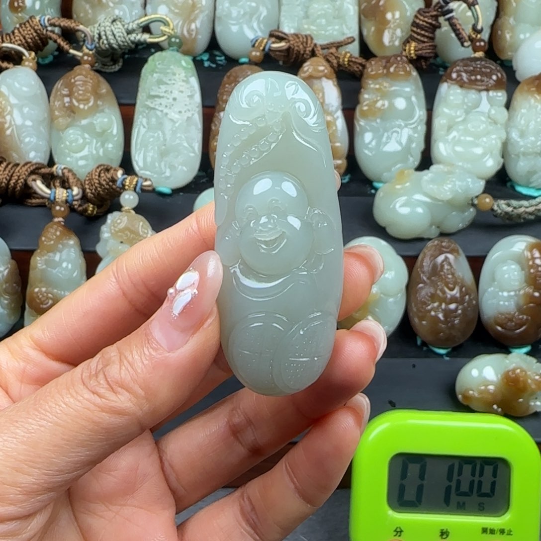 和田玉挂件未镶嵌用****3