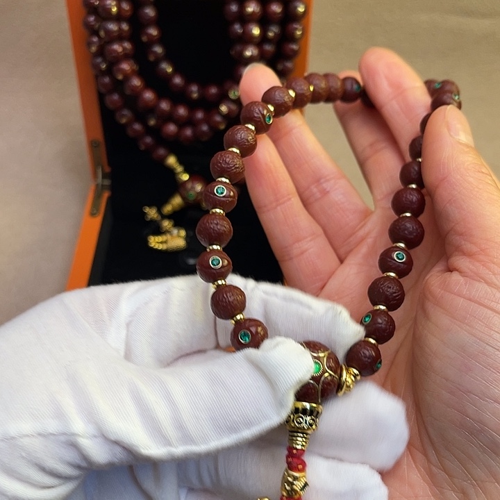 吊坠凤眼菩提镶嵌手持新9+