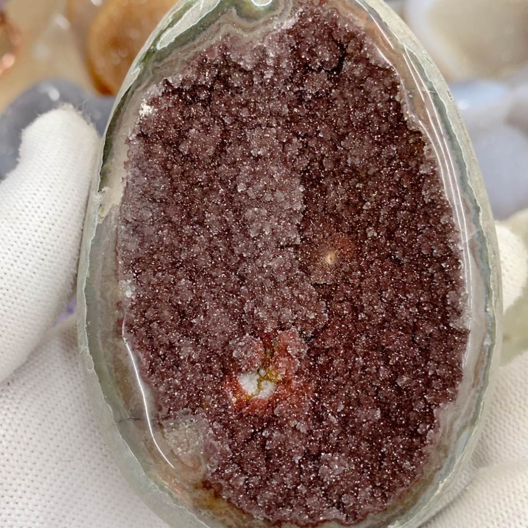 水晶水晶摆件9K金镶嵌