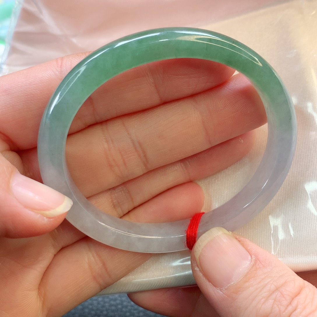 翡翠手镯未镶嵌53.5贵妃