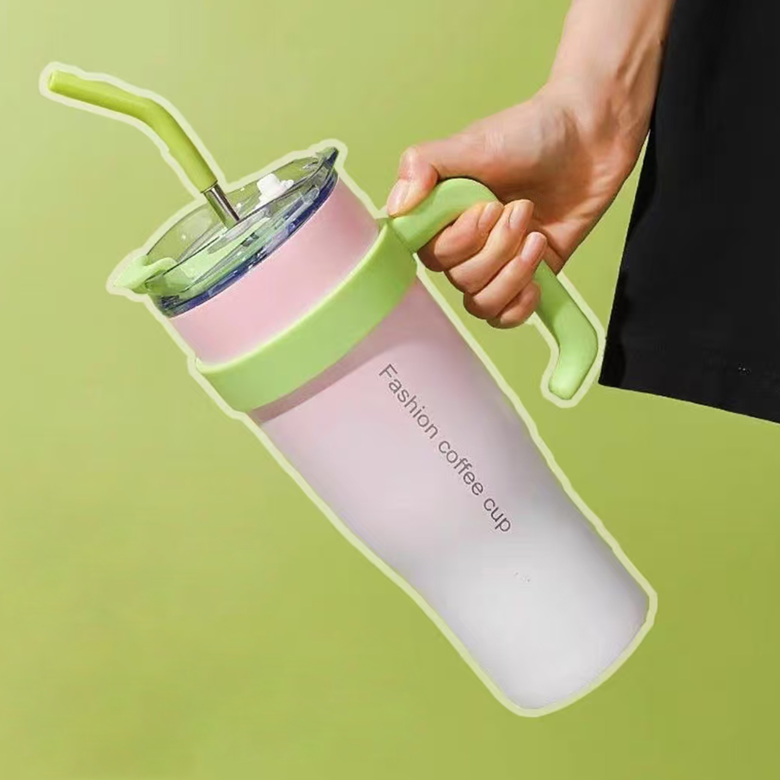 TD清新花露水牌保温杯时尚高颜值大容量家居水杯C-CL597(拍1发5)