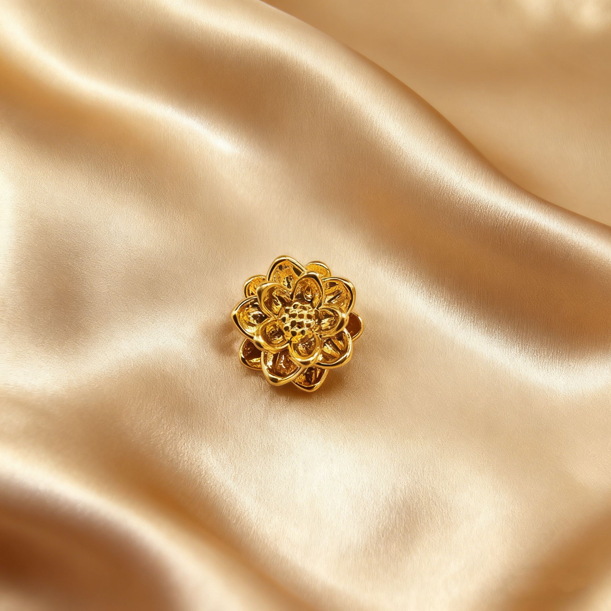 足金999迷你小莲花CY22