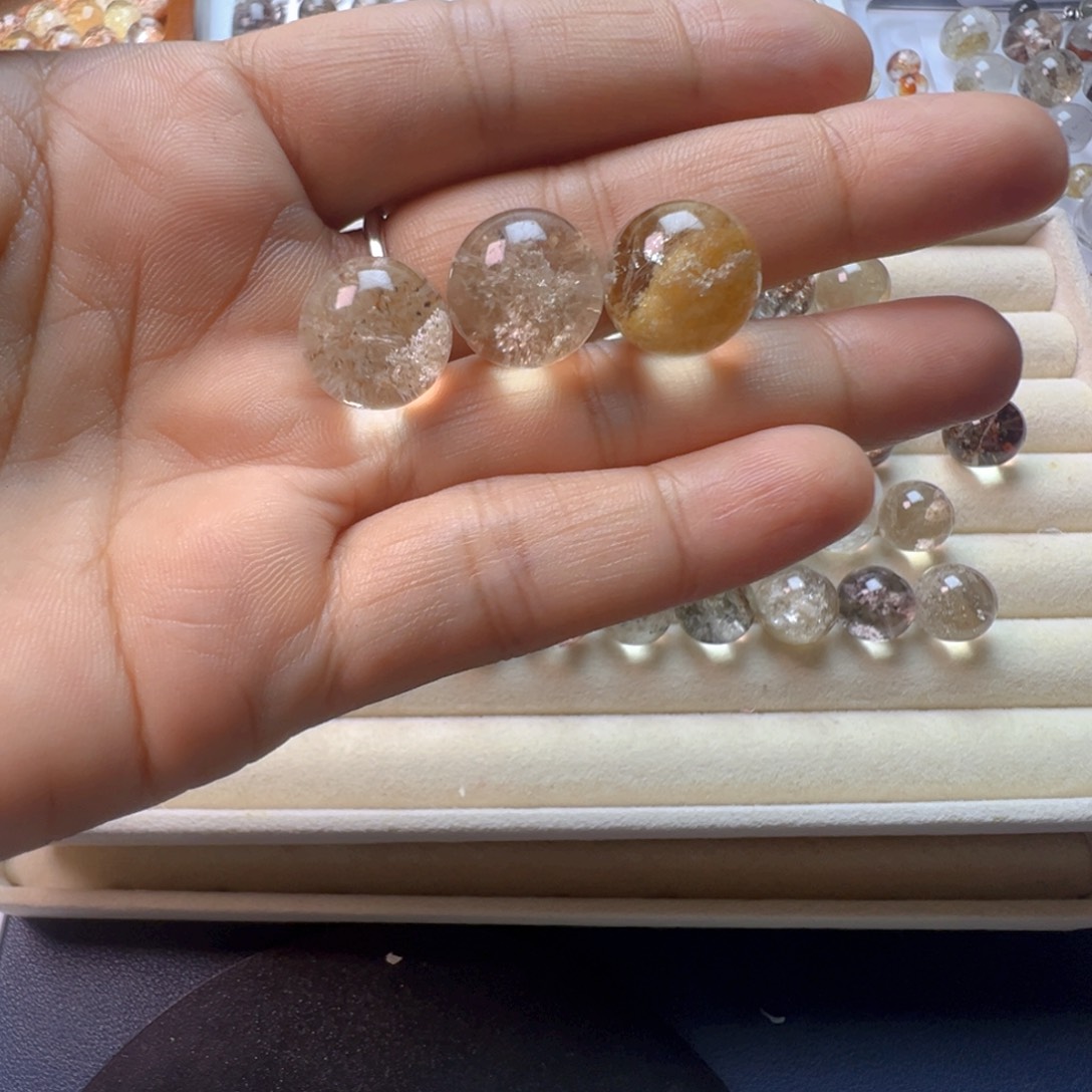 ****略银S925镶嵌手链水晶