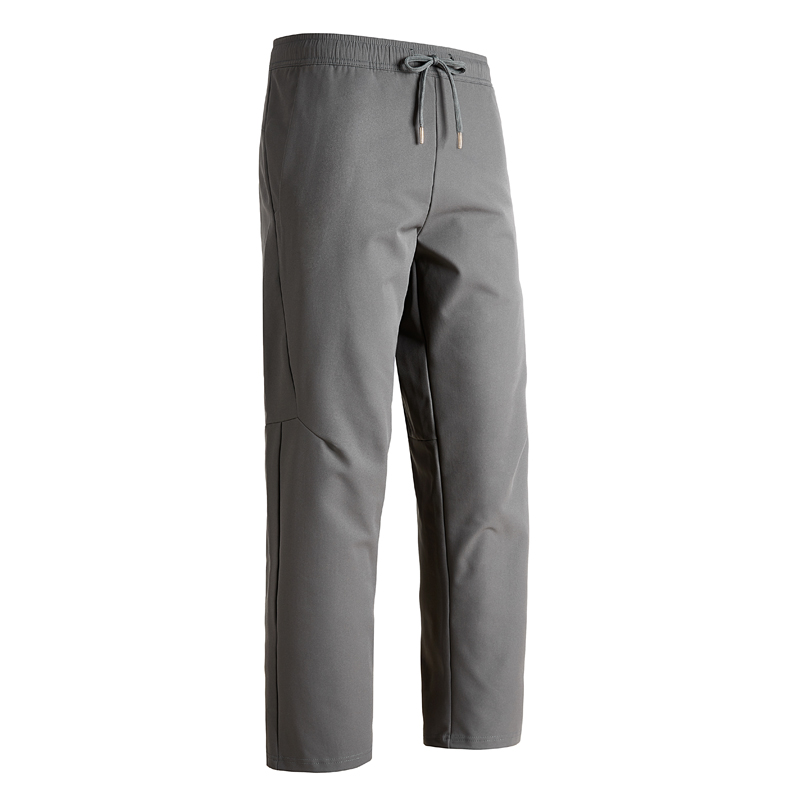 秋冬户外运动休闲裤植绒防水男士保暖裤子加厚弹力速干加绒登山裤