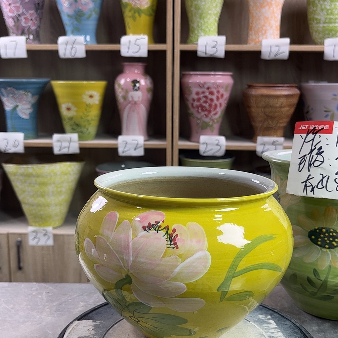 景德镇陶瓷花盆花盆