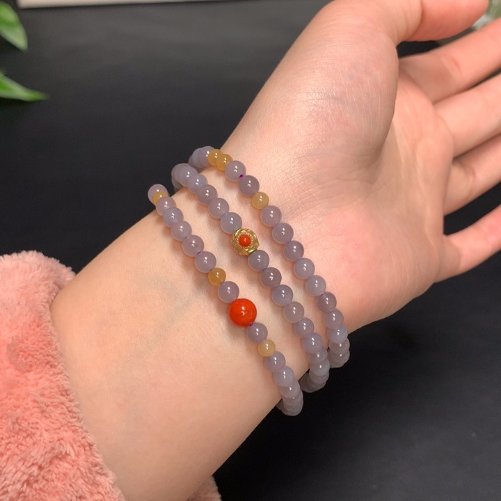 和田玉手串未镶嵌