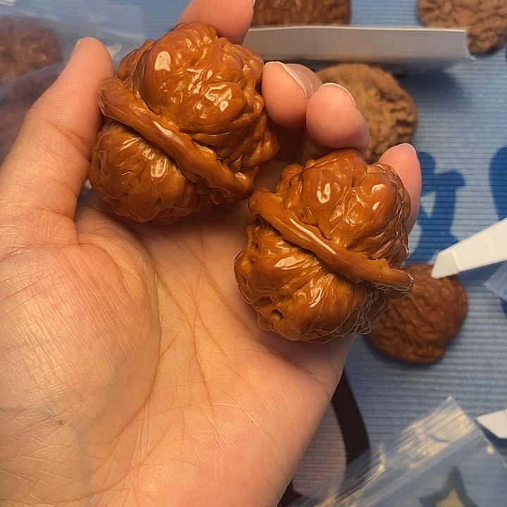 吊坠文玩核桃41蛤麻