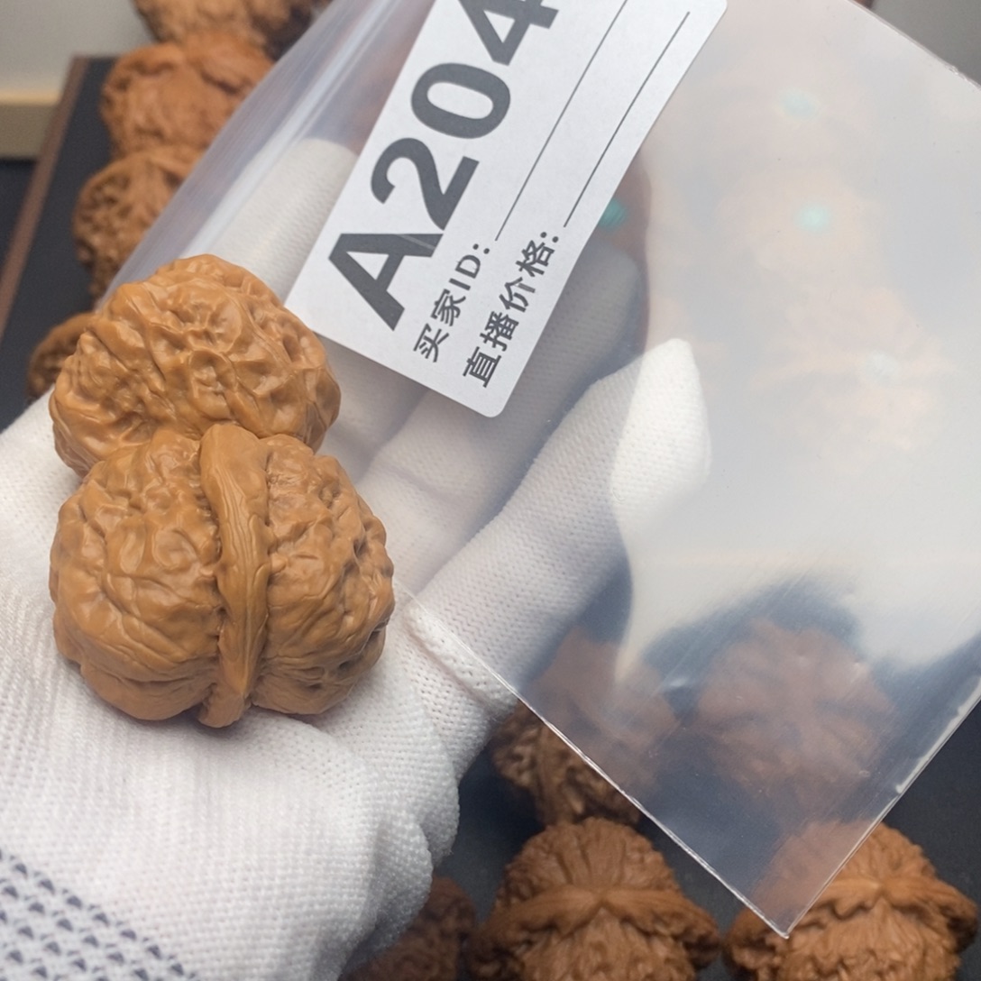 文玩核桃把件k*蛤蟆头