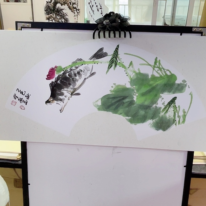 国画张圣敏先生纯手绘作品