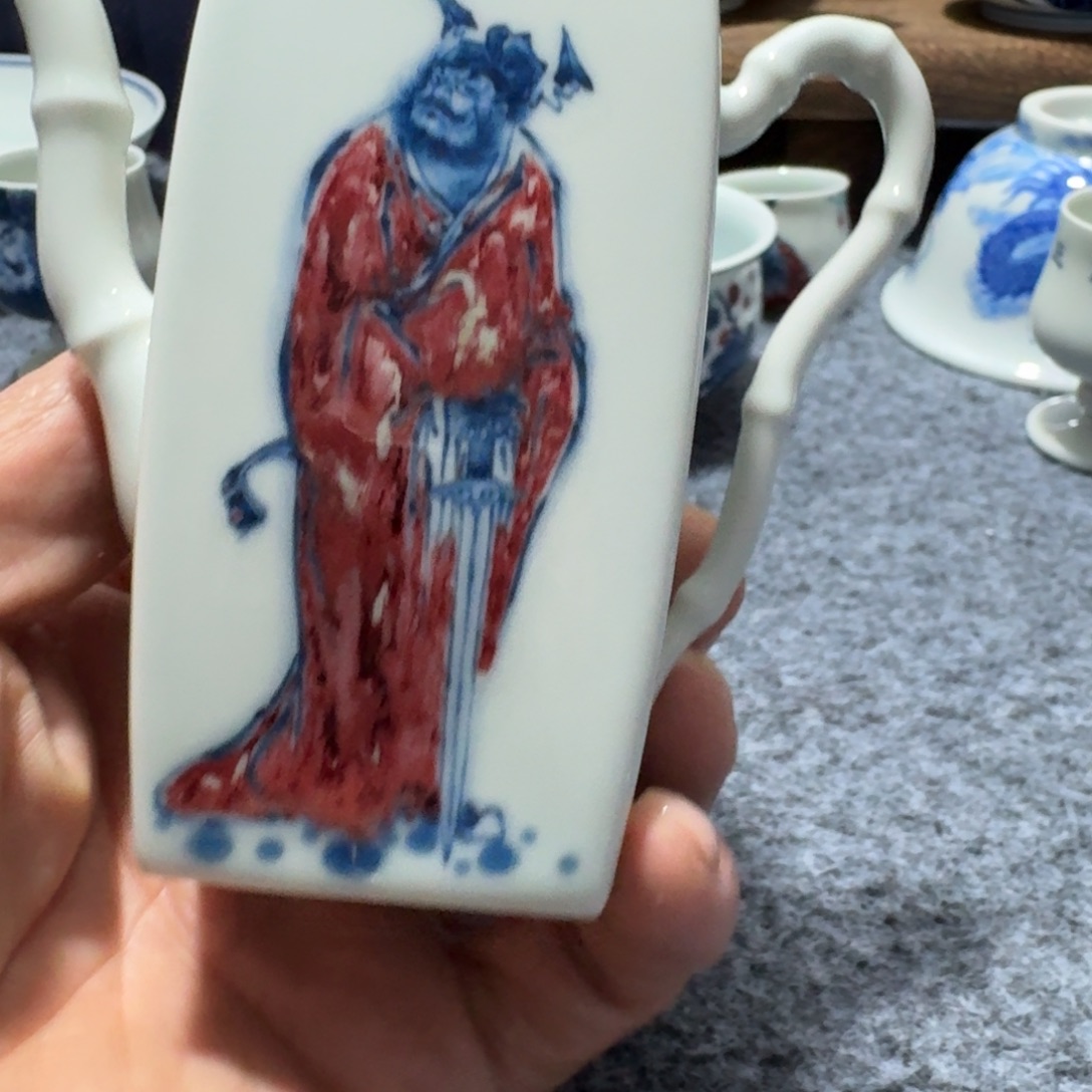 【***】现代景德镇陶瓷手绘茶具
