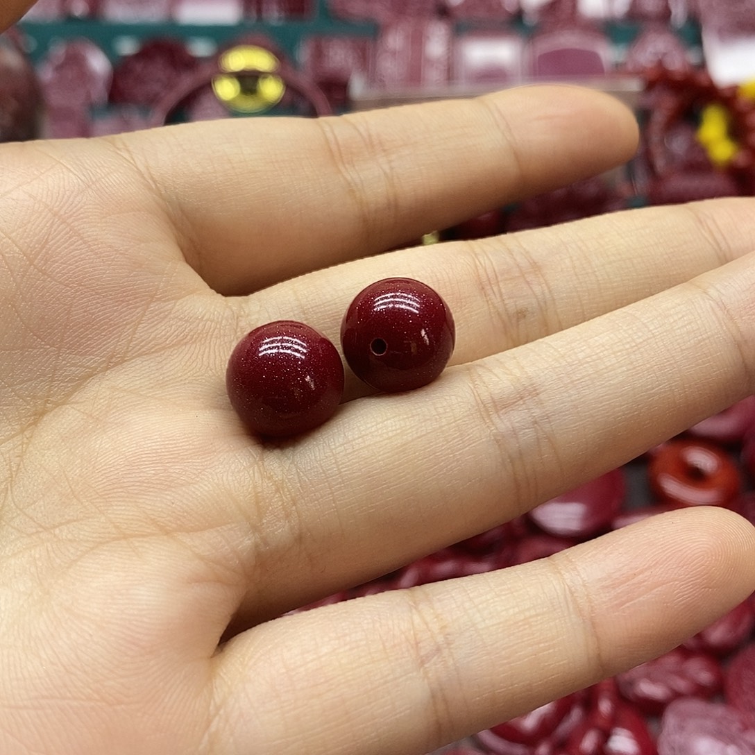 天然辰砂018朱砂配饰