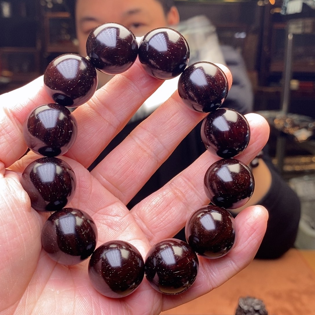 檀香紫檀（小叶紫檀）手串/手链66克