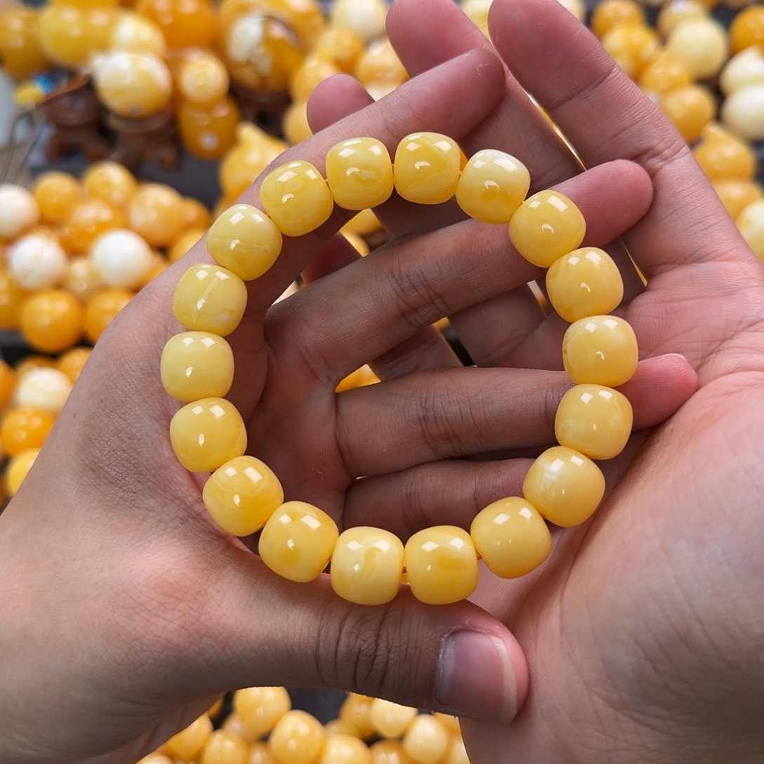 琥珀未镶嵌珠宝奇石13mm