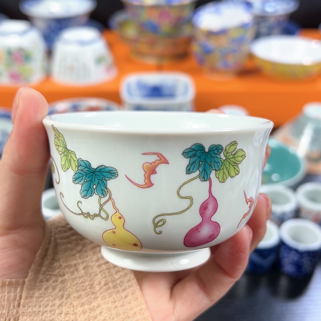 盖碗景德镇陶瓷艺术