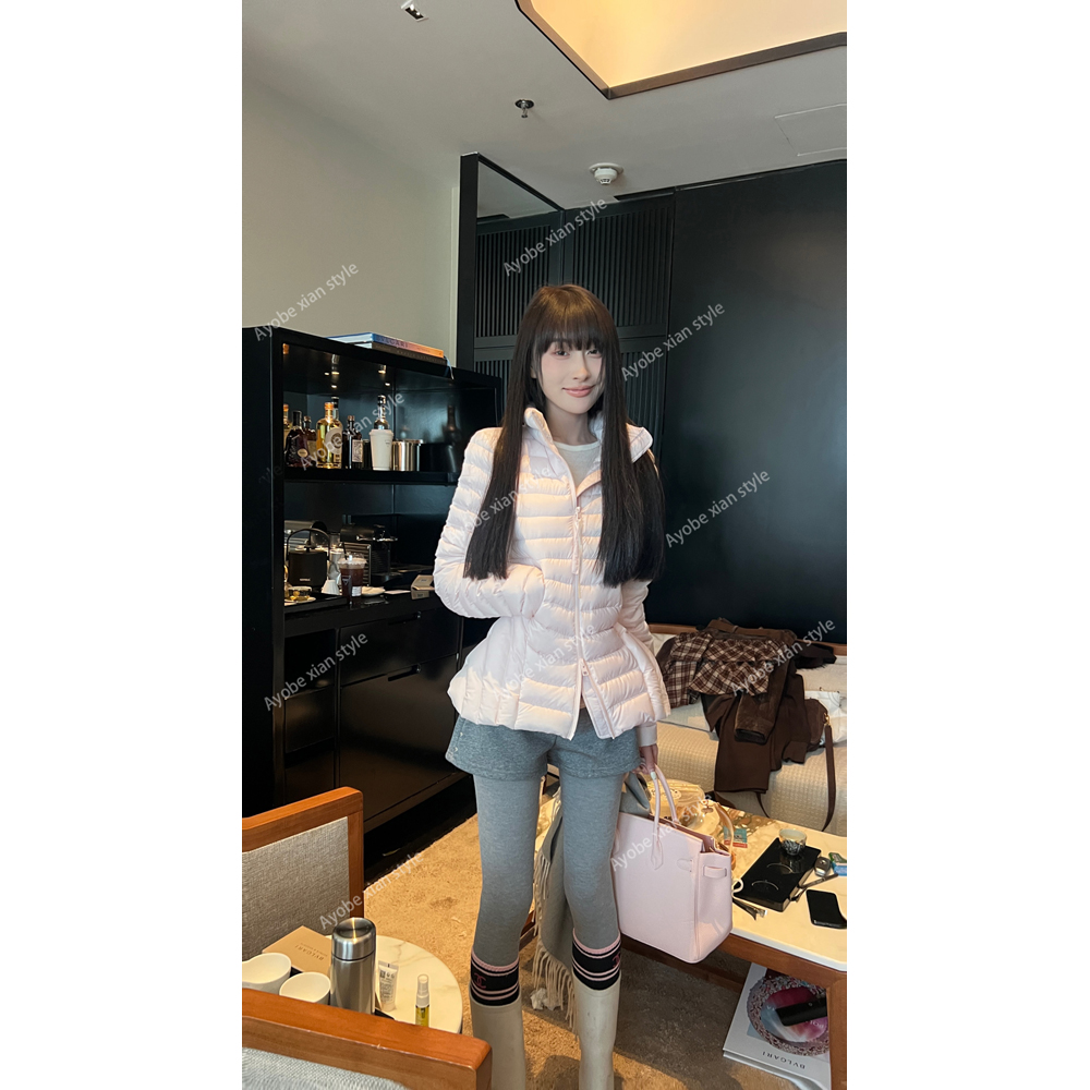 【AYOBE】小贤  轻薄沙漏型显瘦收腰排骨秋冬保暖鹅绒便携云朵外套