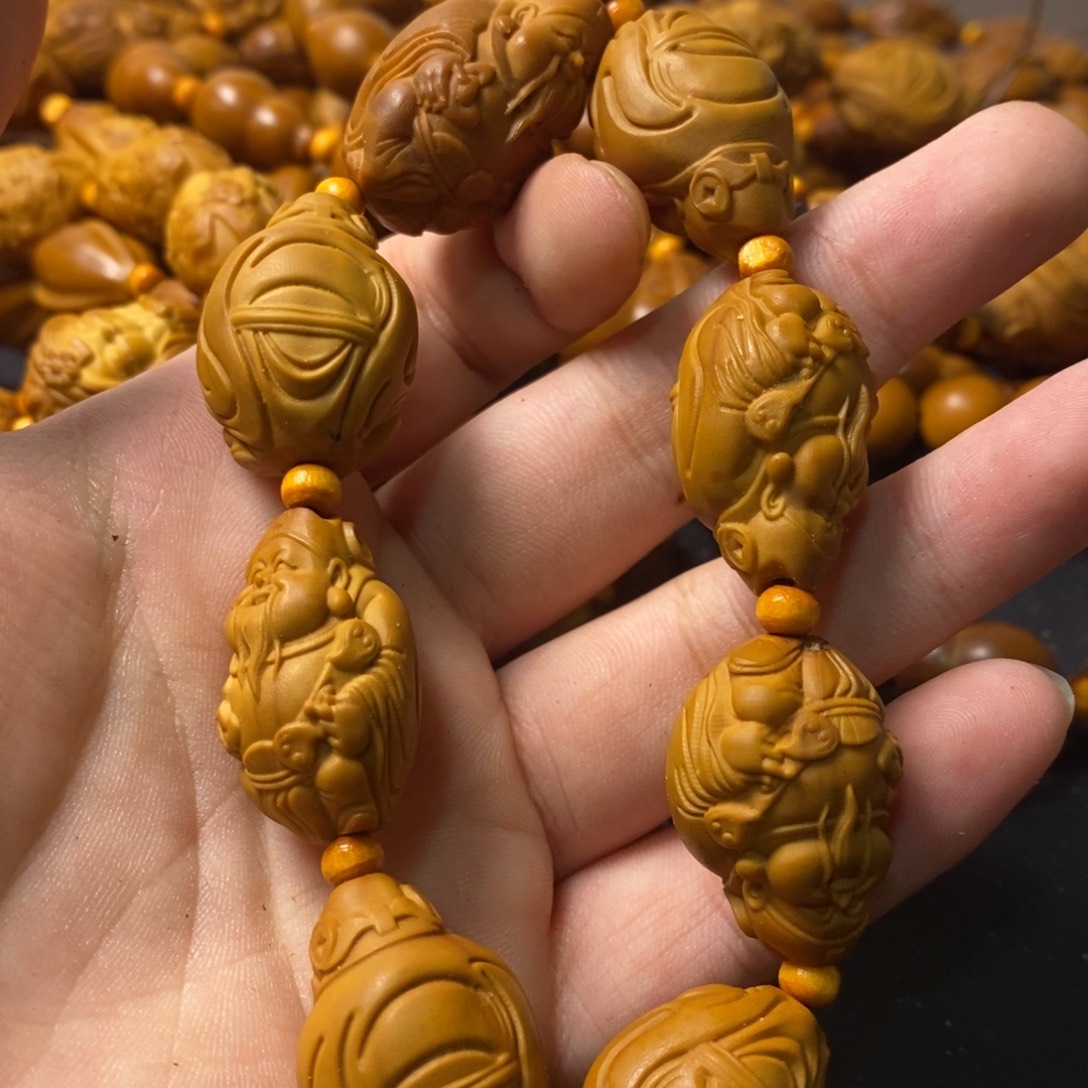 成***民橄榄核手串/手链微瑕9