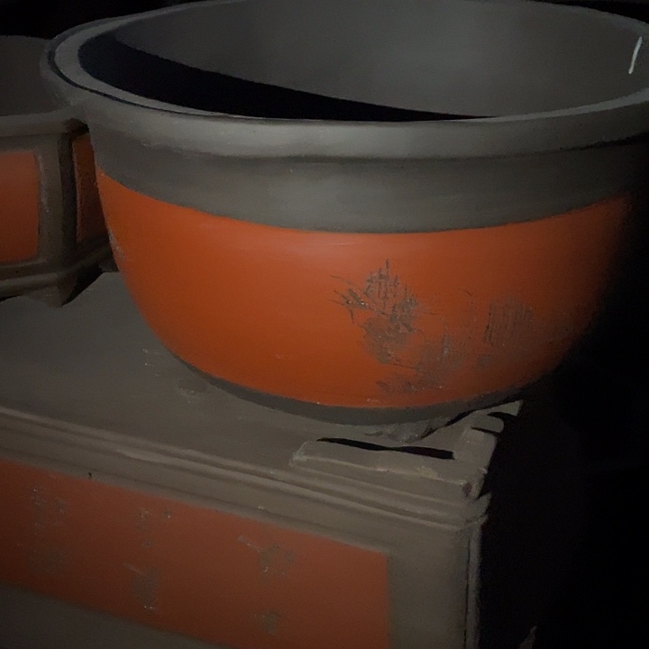 紫砂花盆紫砂花盆