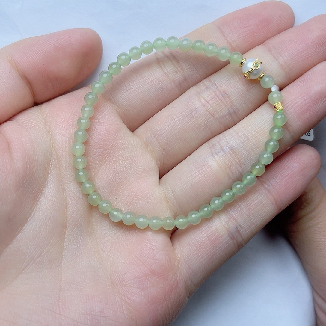 和田玉手串06未镶嵌