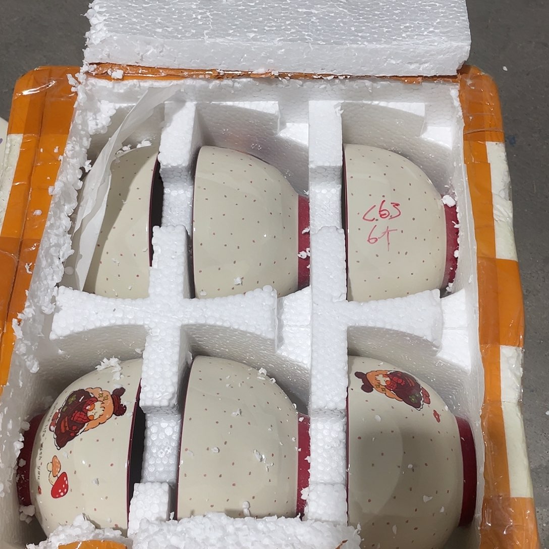 微瑕陶瓷餐具C63