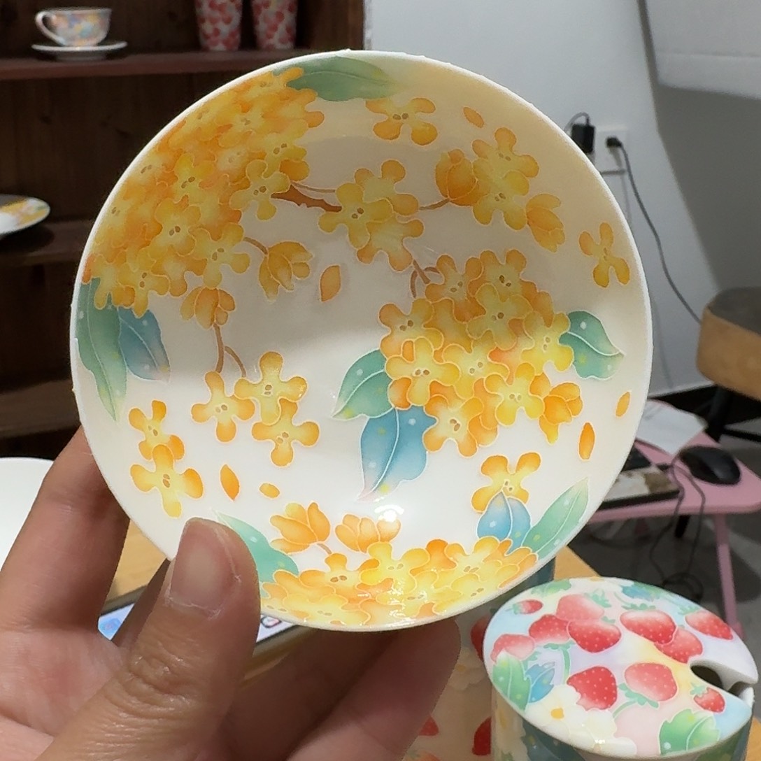 小***❀妖妖陶瓷手作桂花普洱