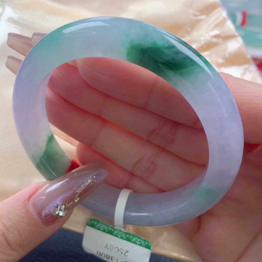 未镶嵌手镯翡翠缅甸天然翡翠A货56