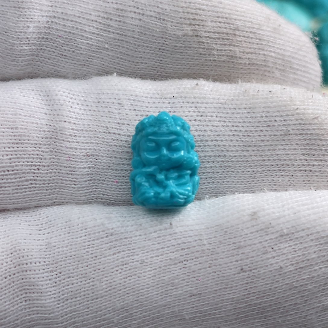 绿松石颈饰未镶嵌卡9.3-12.6-7.3