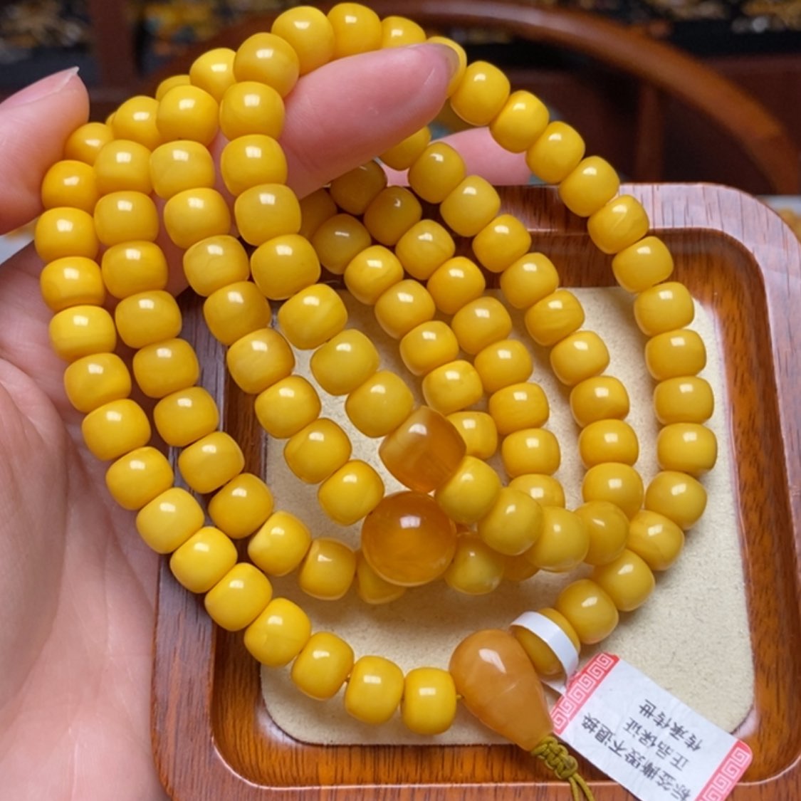 【闪购商品】蜜蜡手链未镶嵌手串 