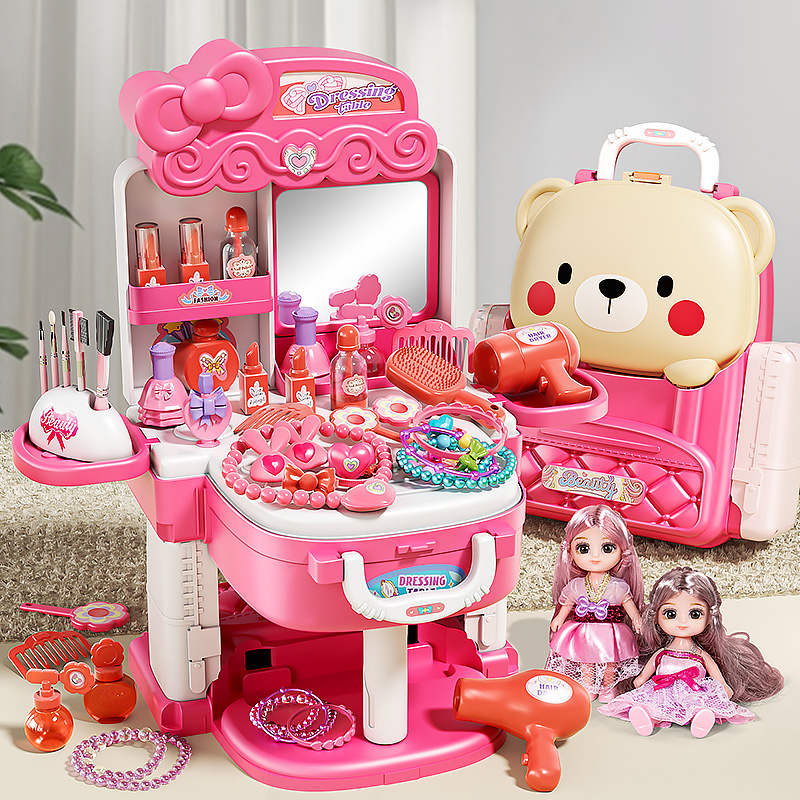 芭洋比娃娃2025新款儿童玩具女孩子小公主过家家玩偶套装大号礼盒