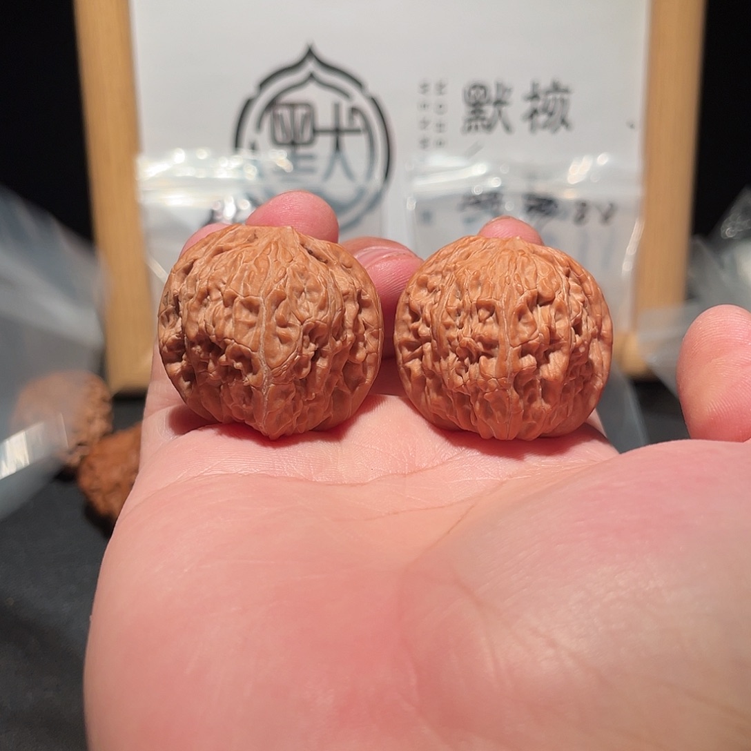吊坠文玩核桃35全品磨盘
